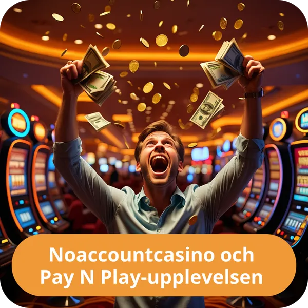 Noaccountcasino och Pay N Play-upplevelsen